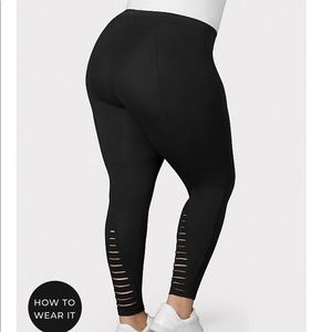 Torrid slash back leggings